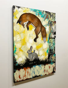 "Fox and Hare" by James Demski - Jimbot