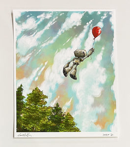 "Red Balloon" by James Demski - Jimbot