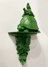 Load image into Gallery viewer, &quot;Dark Green Turtle&quot; Shelfie by Ann Baer