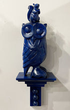 Load image into Gallery viewer, &quot;Navy Owl&quot; Shelfie by Ann Baer