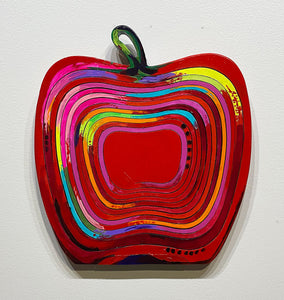 "Striped Apple" by Ann Baer
