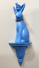 Load image into Gallery viewer, &quot;Stylish Bunny Blue&quot; Shelfie by Ann Baer