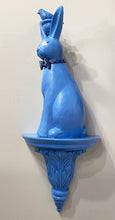 Load image into Gallery viewer, &quot;Stylish Bunny Blue&quot; Shelfie by Ann Baer