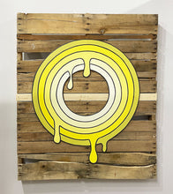 Load image into Gallery viewer, &quot;Yellow Ensō drip&quot; by Brian Hibbard