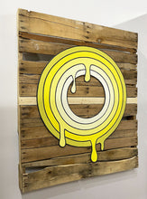 Load image into Gallery viewer, &quot;Yellow Ensō drip&quot; by Brian Hibbard
