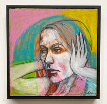 Load image into Gallery viewer, "Blocking Out Food Noise (on a pizza box)" by Christine McGovern