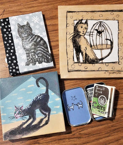 Animal Lover Art Collector Pack #4 CATS by Stephanie Copoulos-Selle