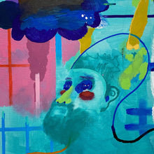Load image into Gallery viewer, "Portrait of the Artist Emerging From a Dream" by Daniel Fleming