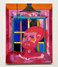 Load image into Gallery viewer, "Portrait of the Artist in Red" by Daniel Fleming