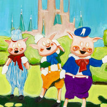 Load image into Gallery viewer, &quot;Disney Pigs&quot; by Eric Koester
