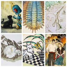 Load image into Gallery viewer, Support Local Arts! Four Prints (curated by Scout)