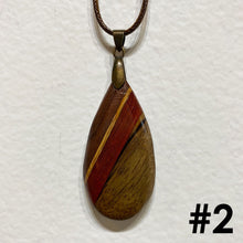 Load image into Gallery viewer, Handmade Wood Necklaces