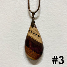 Load image into Gallery viewer, Handmade Wood Necklaces
