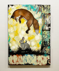 "Fox and Hare" by James Demski - Jimbot