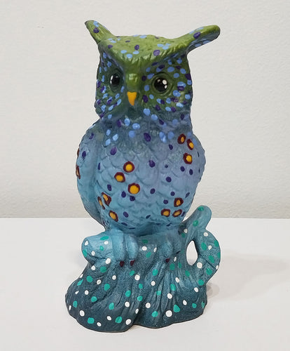 Painted Owl II by John Kowalczyk