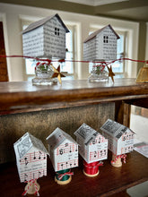 Load image into Gallery viewer, &quot;Paper Christmas Houses&quot; by Karla Fuller