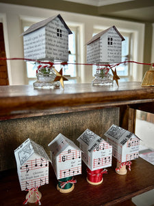 "Paper Christmas Houses" by Karla Fuller