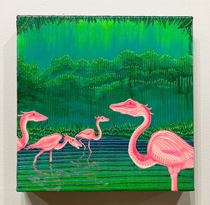"Flamingodiles" by Luke Chappelle