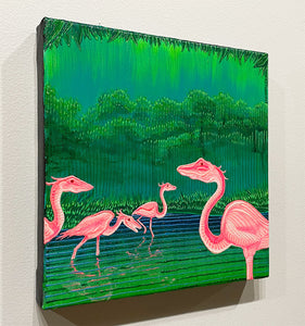 "Flamingodiles" by Luke Chappelle