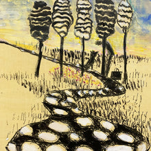 Load image into Gallery viewer, &quot;Departure - Yellow Sky&quot; by Stephanie Copoulos-Selle