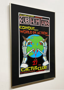 "Subhumans" by Von Munz (framed/unframed)