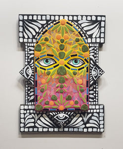 "Sanctuary Mask #2" by John Kowalczyk