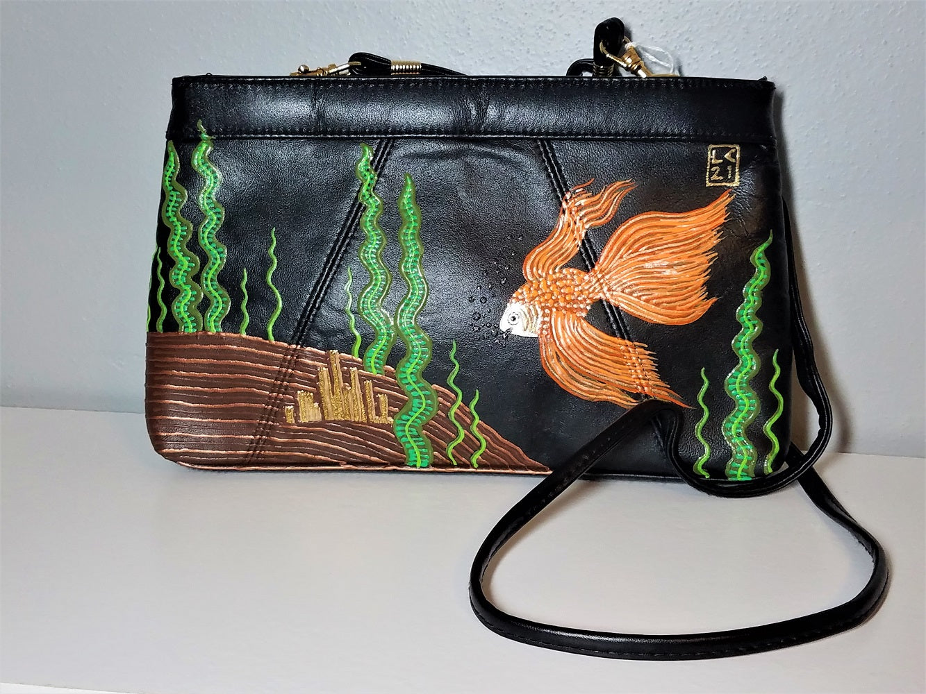 Luke Chappelle Painted Purse Series