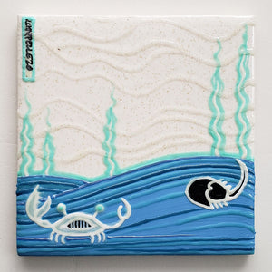 "Crab Tile Series" by Luke Chappelle