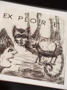 "Explore Expound" (A/P) by Stephanie Copoulos-Selle